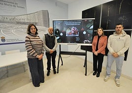 Presentación del concurso de escaparates de Santa Marta.