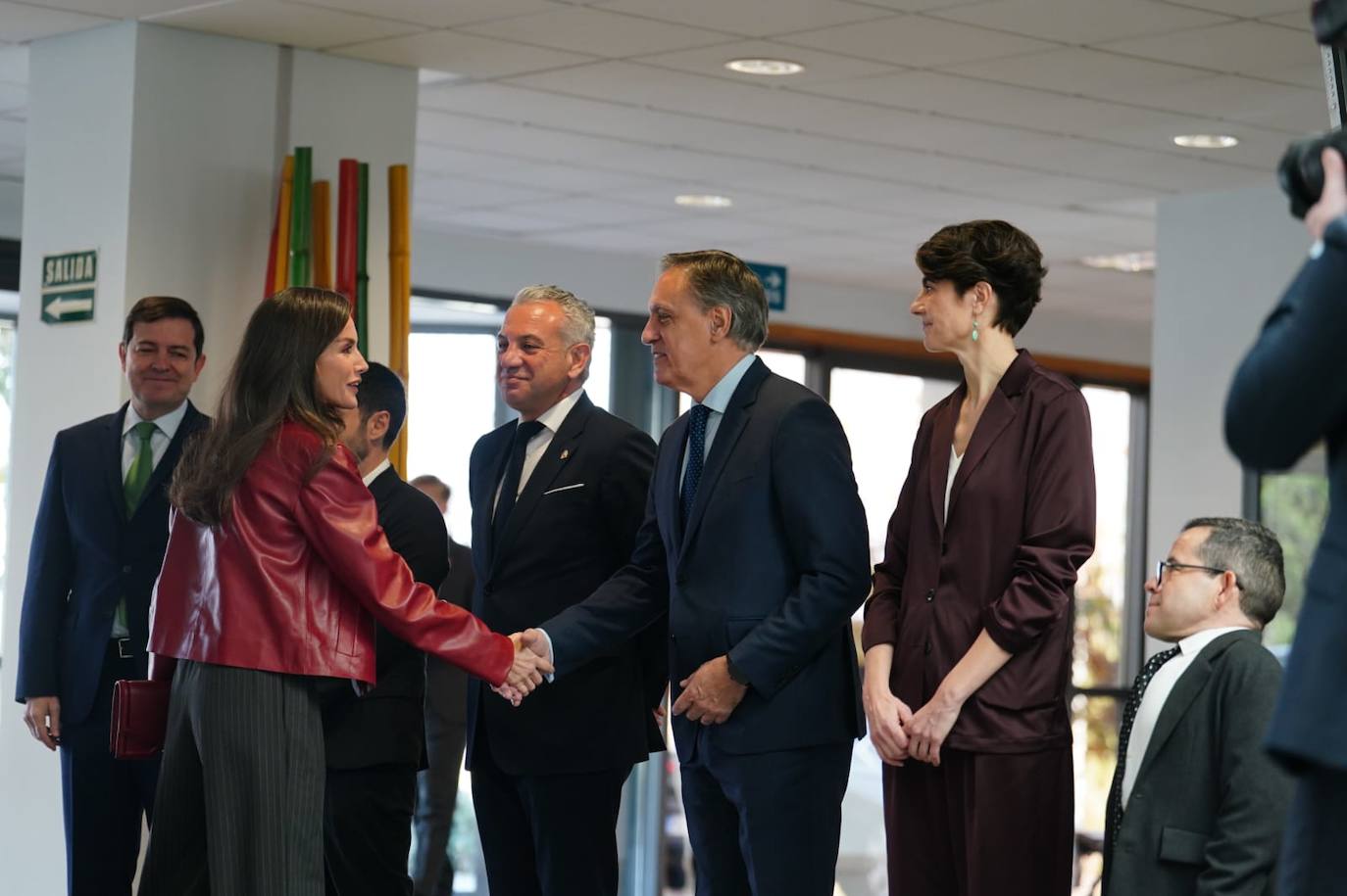 La visita de la reina Letizia a Salamanca, en imágenes
