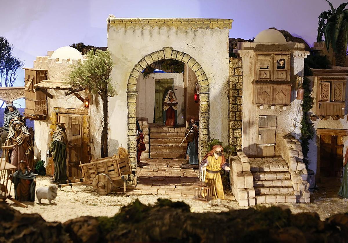 Imagen del Belén de la Torre de los Anaya.