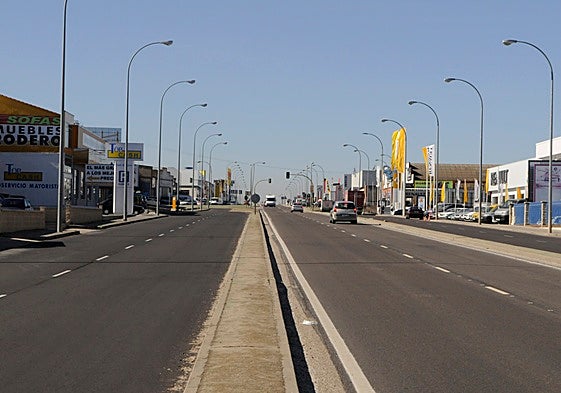 El accidente ha tenido lugar en la travesía del polígono industrial.