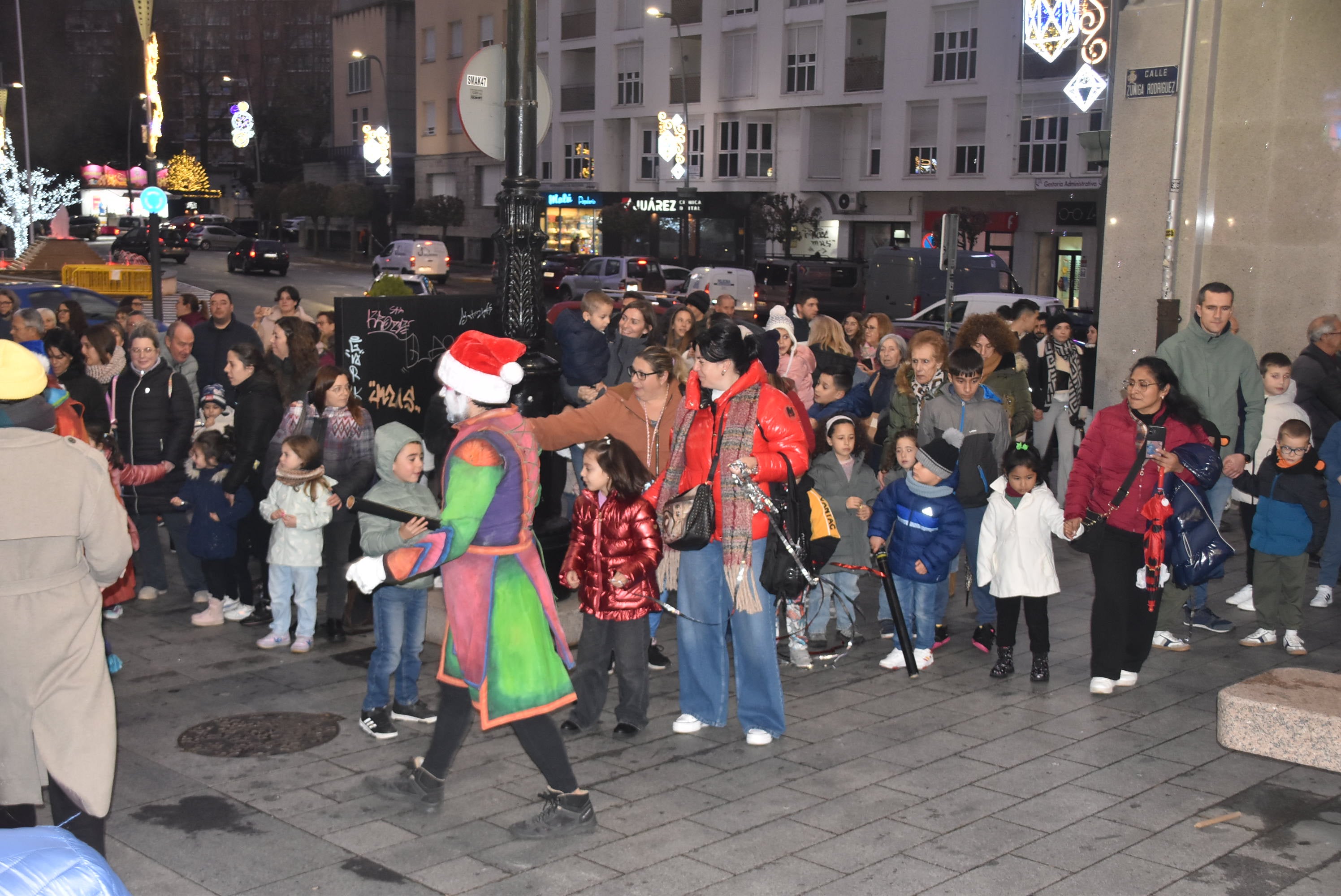 Béjar inicia la Navidad con la inauguración del alumbrado navideño