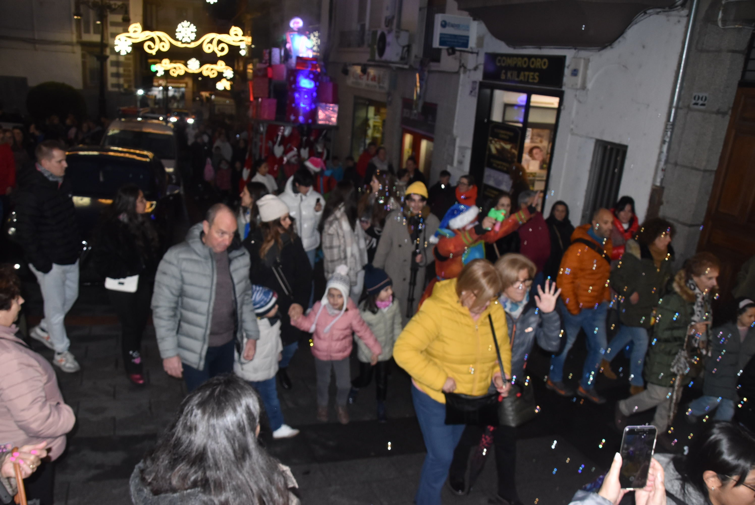Béjar inicia la Navidad con la inauguración del alumbrado navideño