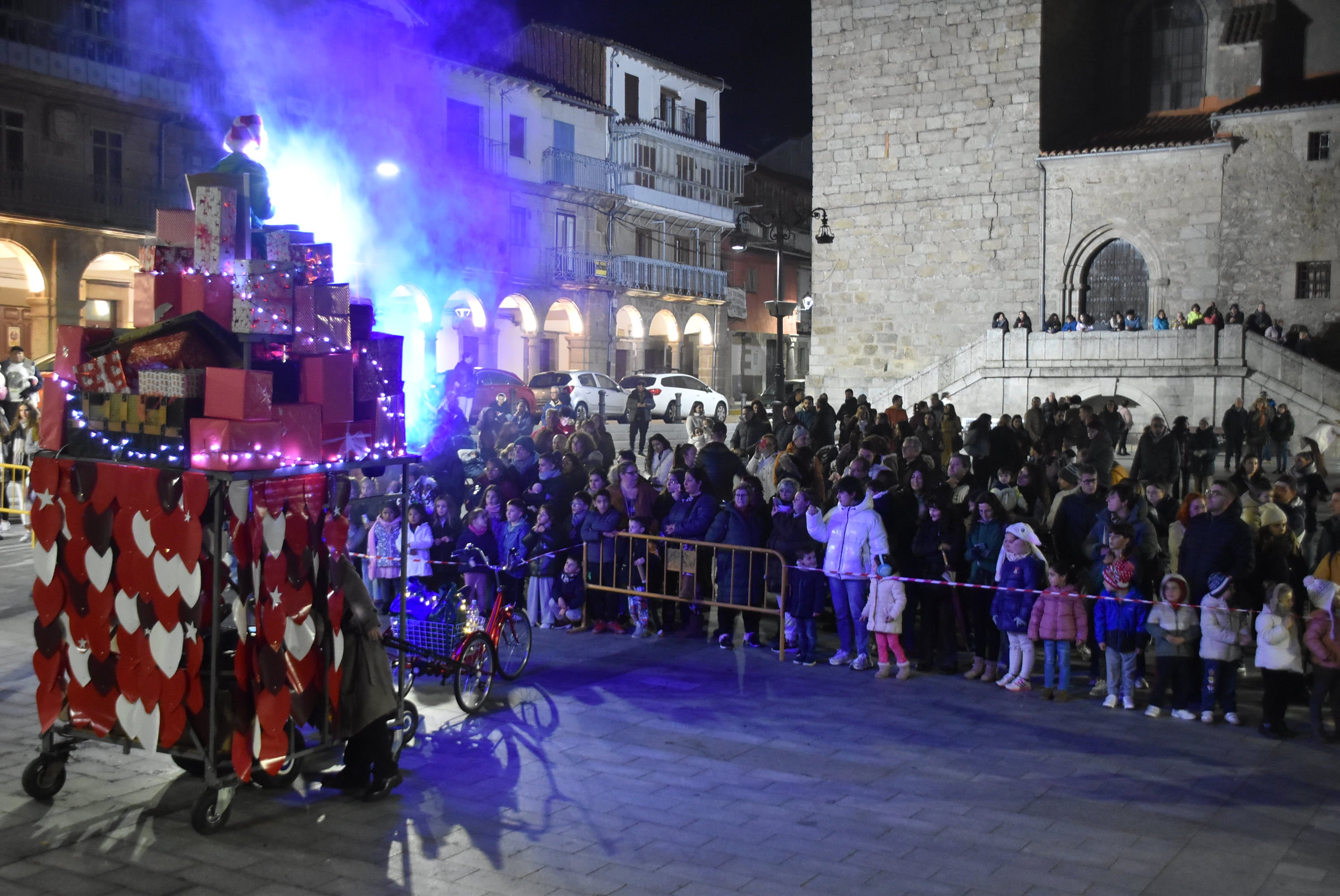 Béjar inicia la Navidad con la inauguración del alumbrado navideño