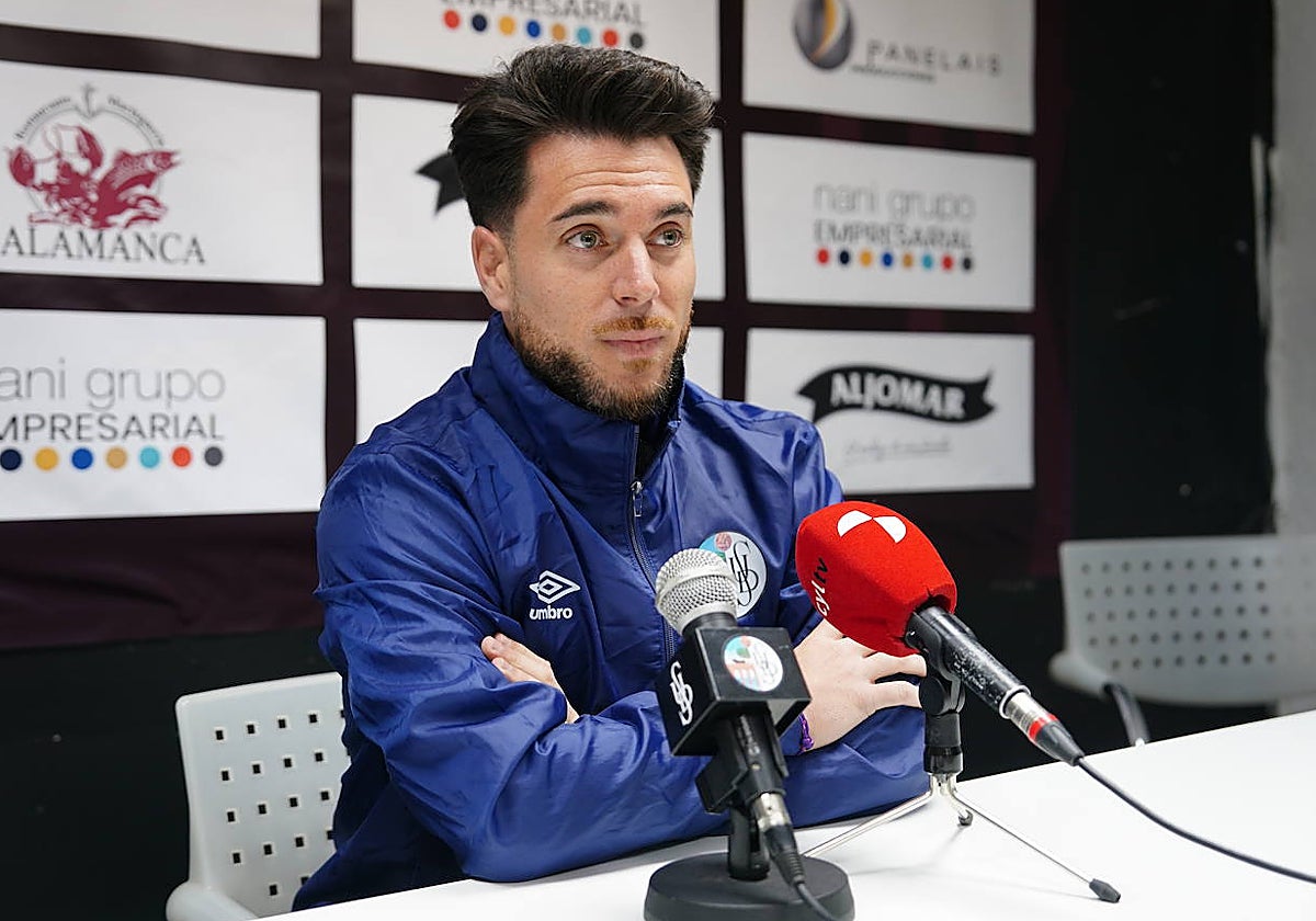Jorge García, técnico del Salamanca UDS.