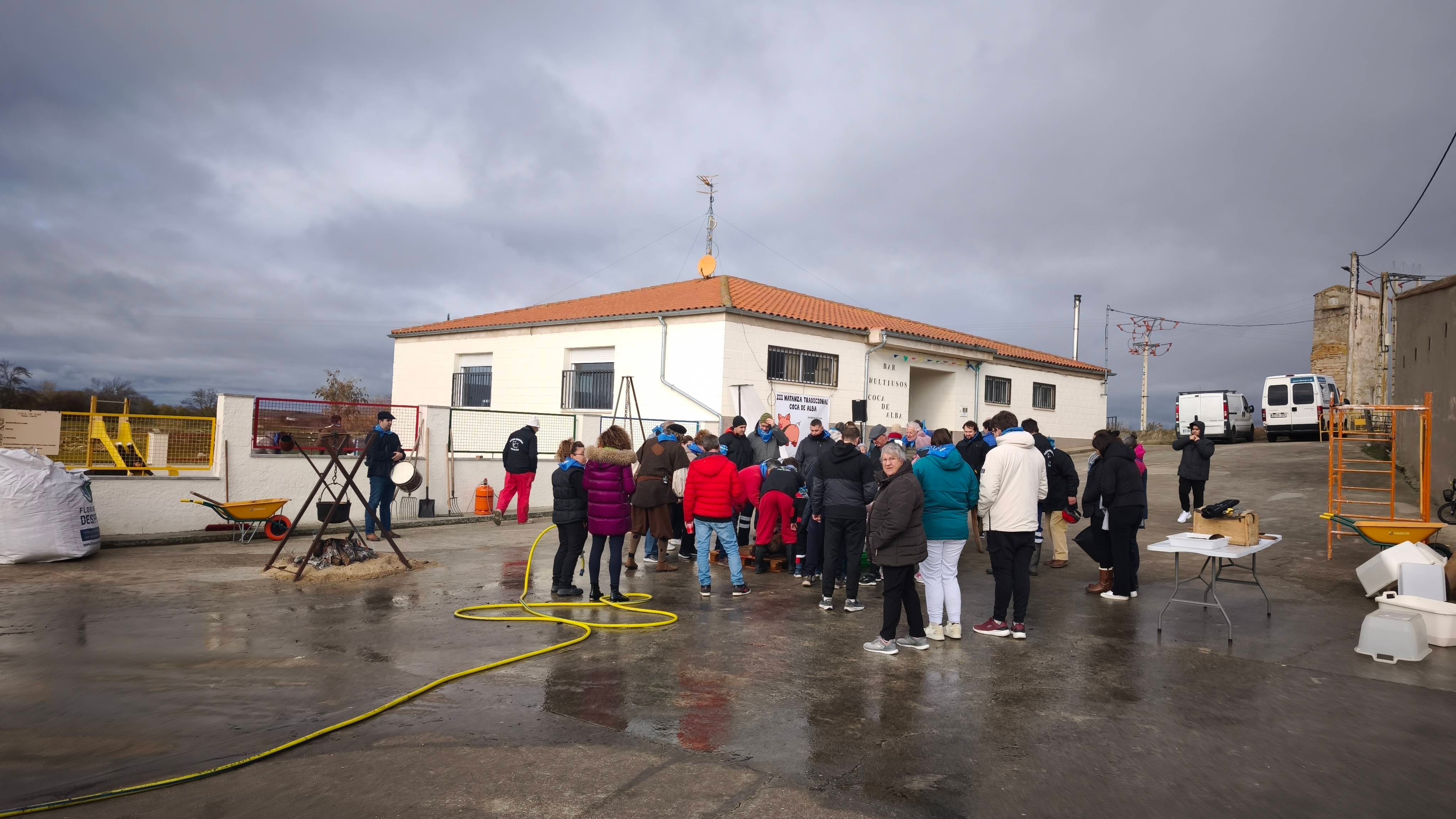 Homenaje a los más sabios en Coca de Alba