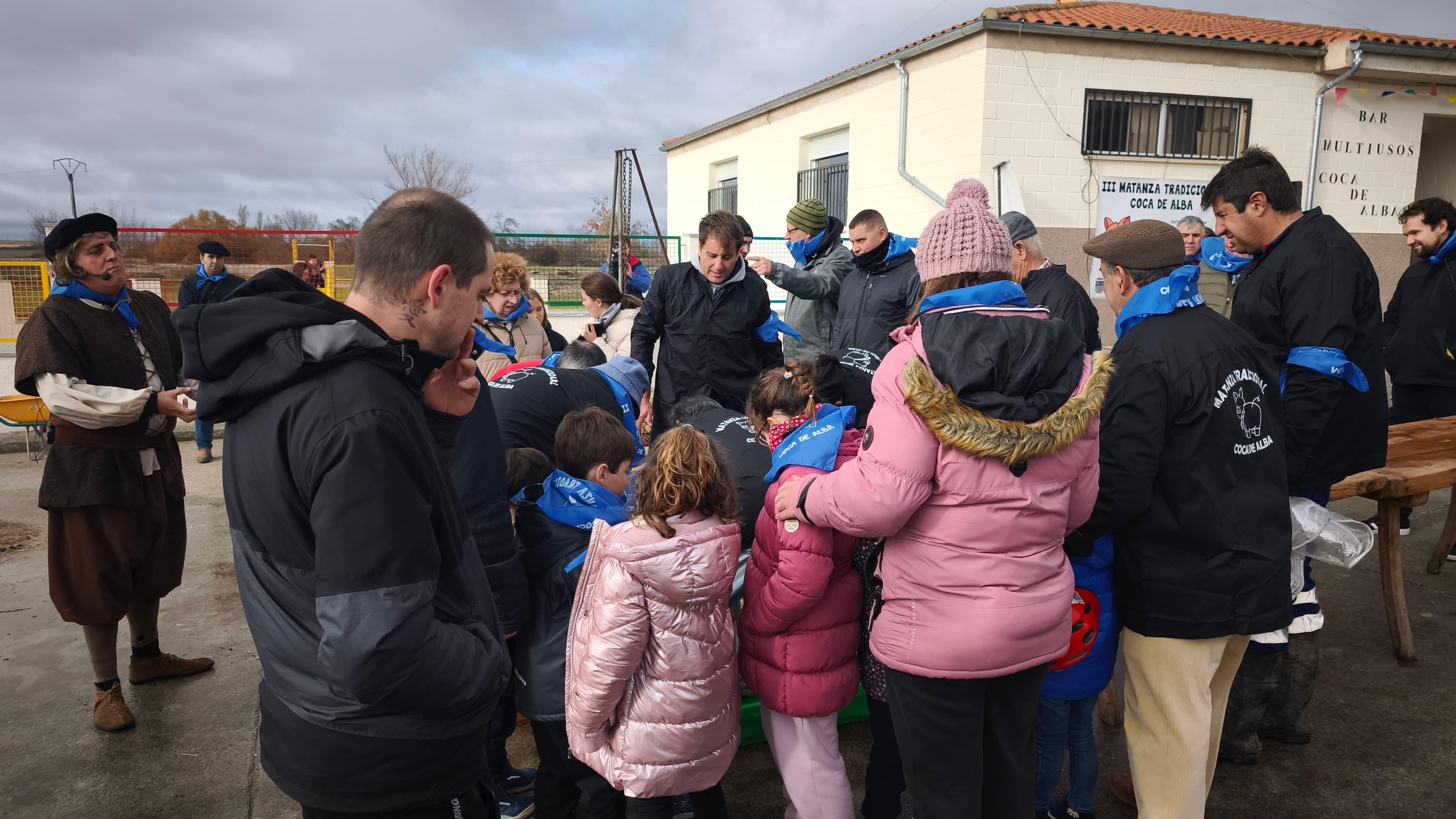 Homenaje a los más sabios en Coca de Alba
