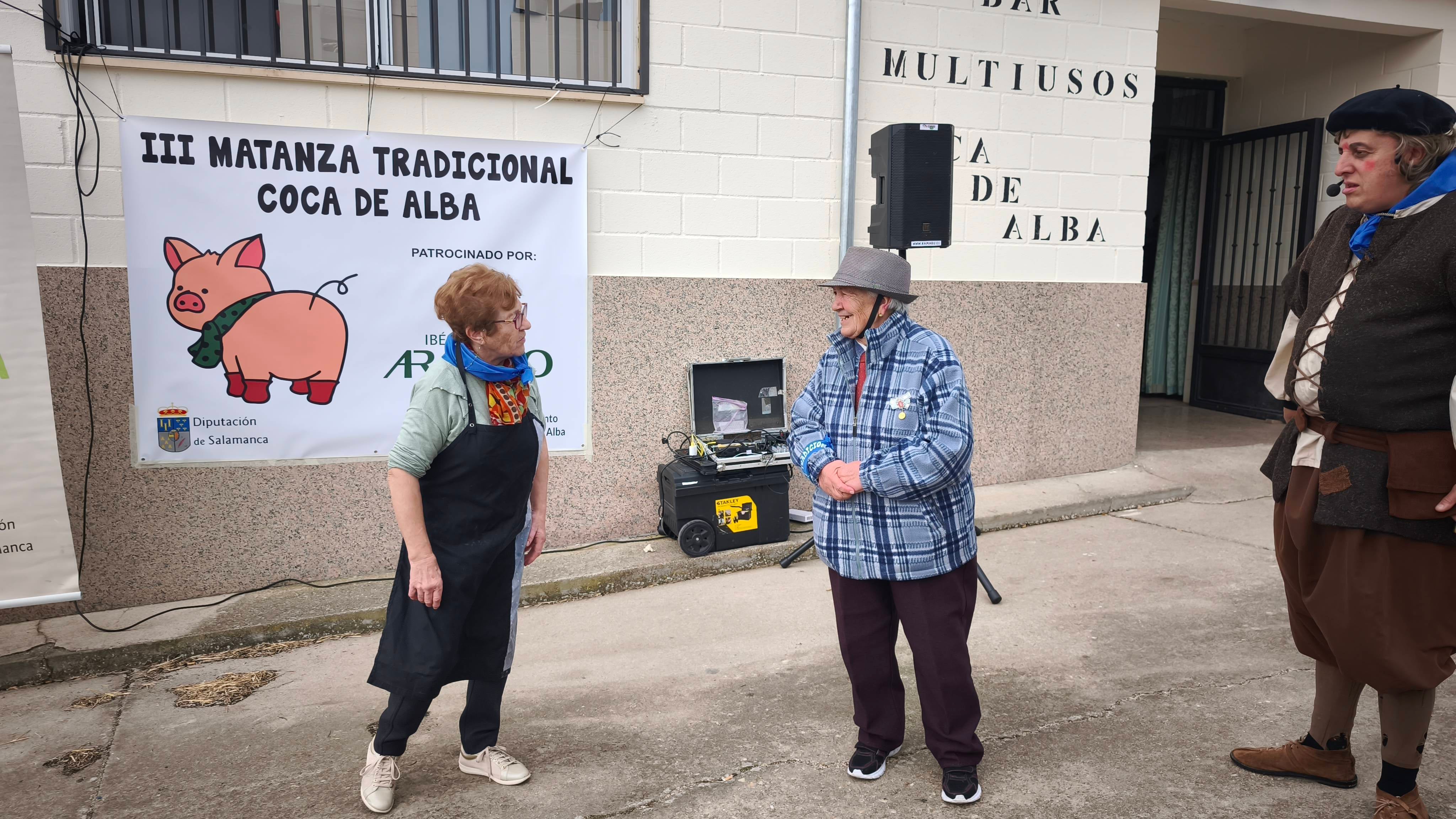 Homenaje a los más sabios en Coca de Alba