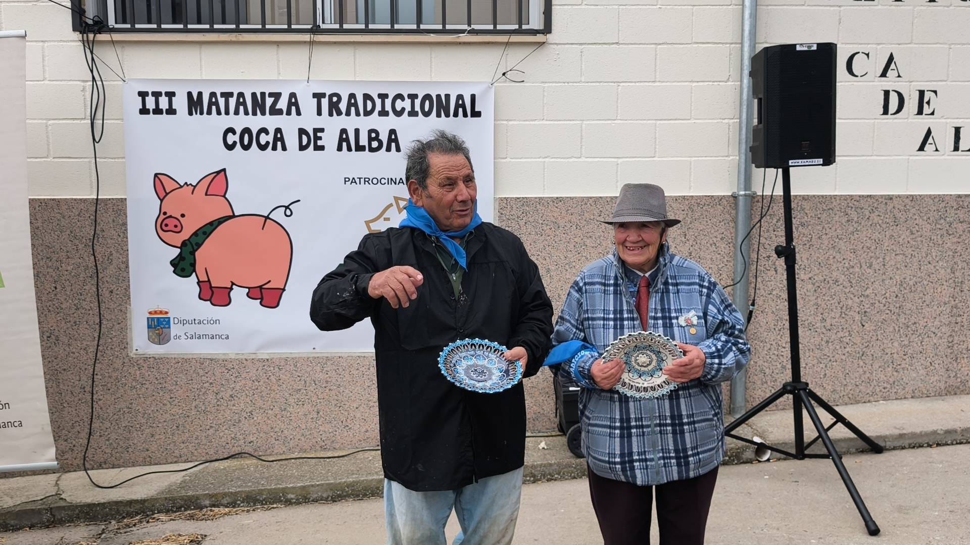Homenaje a los más sabios en Coca de Alba