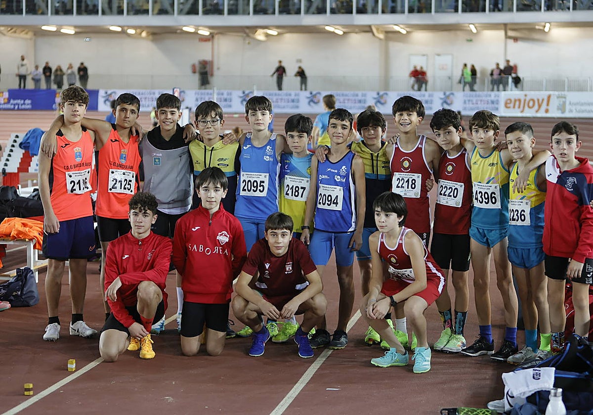 Las imágenes de una gran tarde de atletismo en la Carlos Gil Pérez