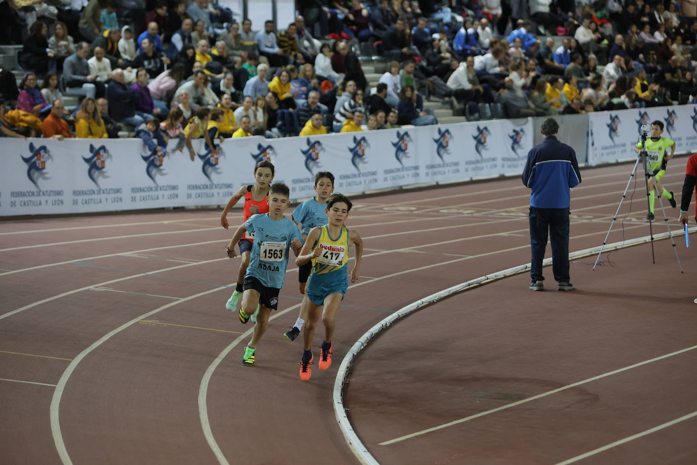 Las imágenes de una gran tarde de atletismo en la Carlos Gil Pérez