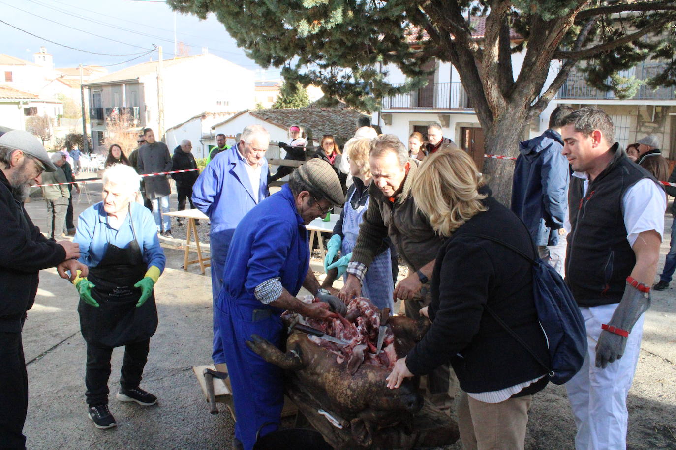 La matanza llena de nuevo Puente del Congosto
