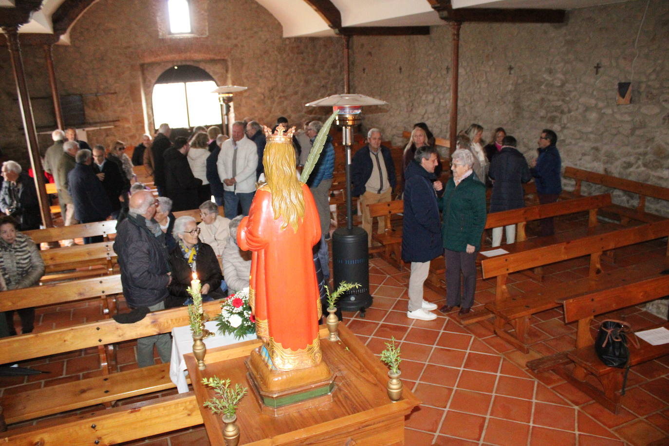 Santa Bárbara celebra su día de fiesta