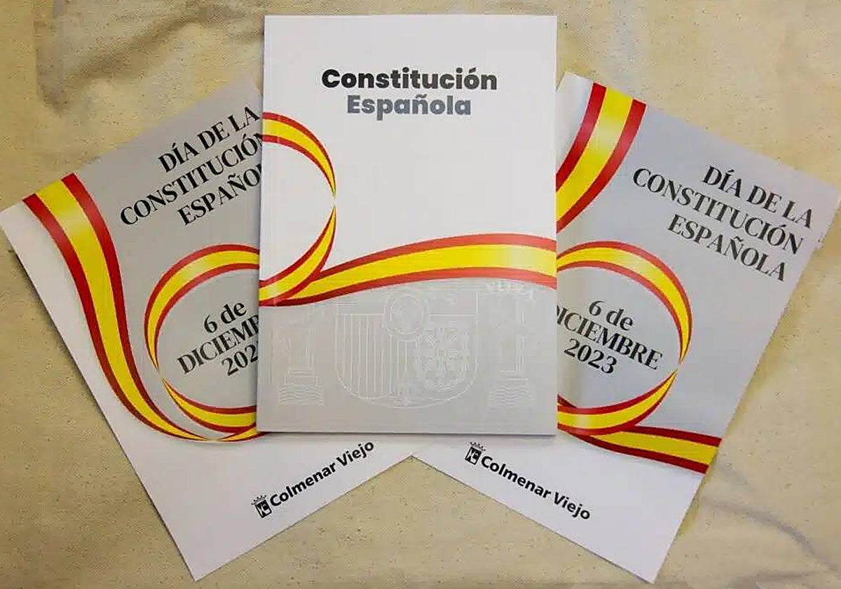 La Constitución Española en una foto de archivo de Europa Press.