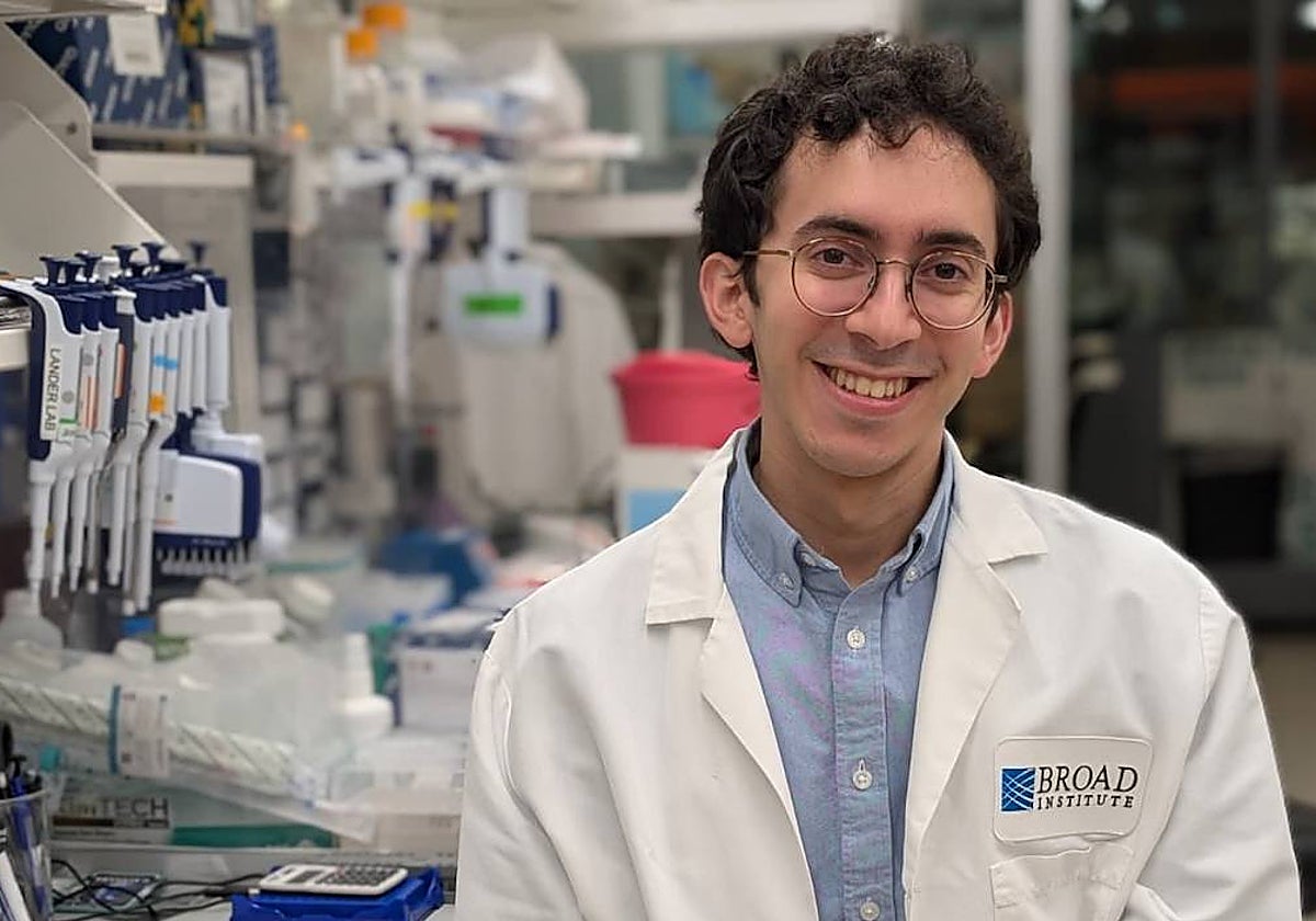 El salmantino Jorge Diego, en los laboratorios del Broad Institute.