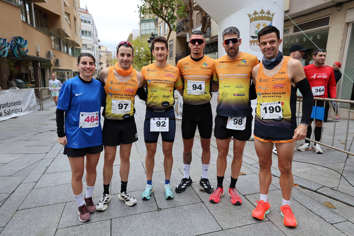 Salamanca corre con sus médicos y Javier Alves y Verónica Sánchez son los más rápidos
