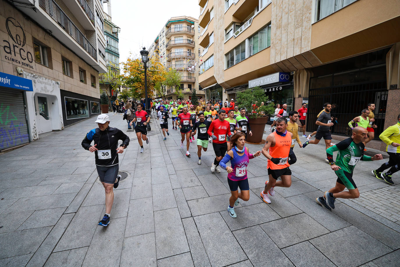 Salamanca corre con sus médicos y Javier Alves y Verónica Sánchez son los más rápidos