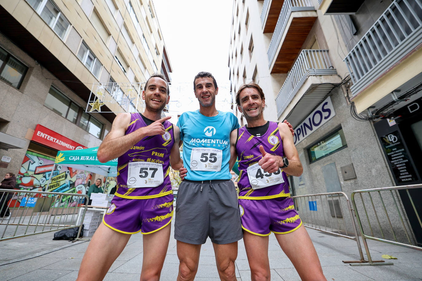 Salamanca corre con sus médicos y Javier Alves y Verónica Sánchez son los más rápidos