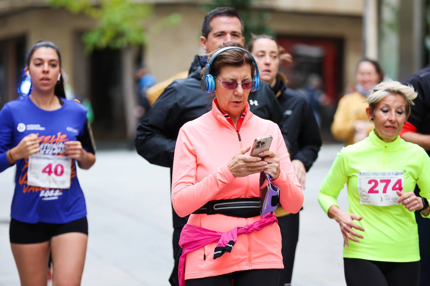 Salamanca corre con sus médicos y Javier Alves y Verónica Sánchez son los más rápidos