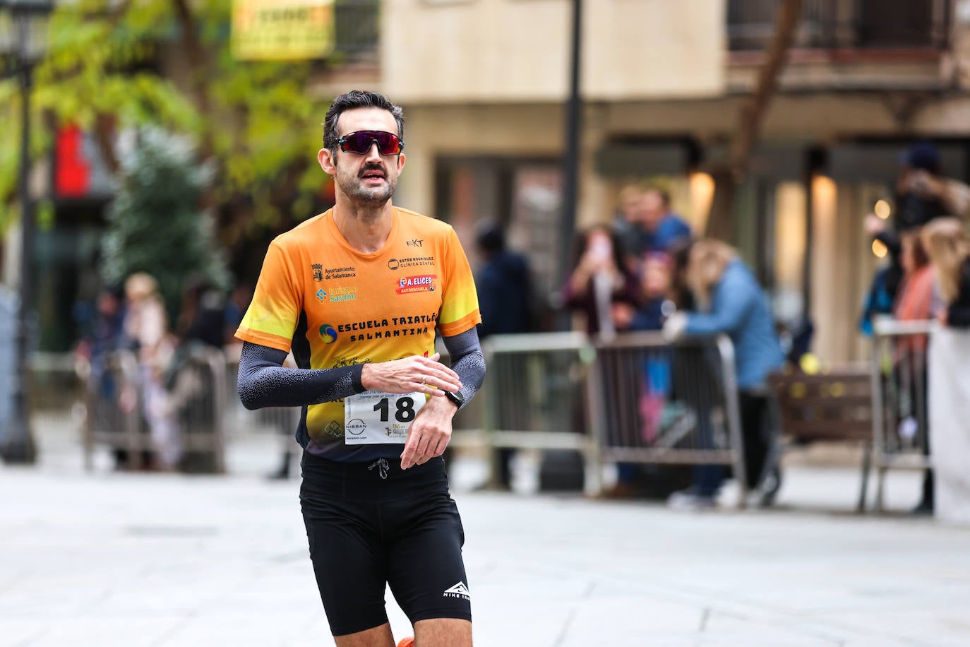 Salamanca corre con sus médicos y Javier Alves y Verónica Sánchez son los más rápidos