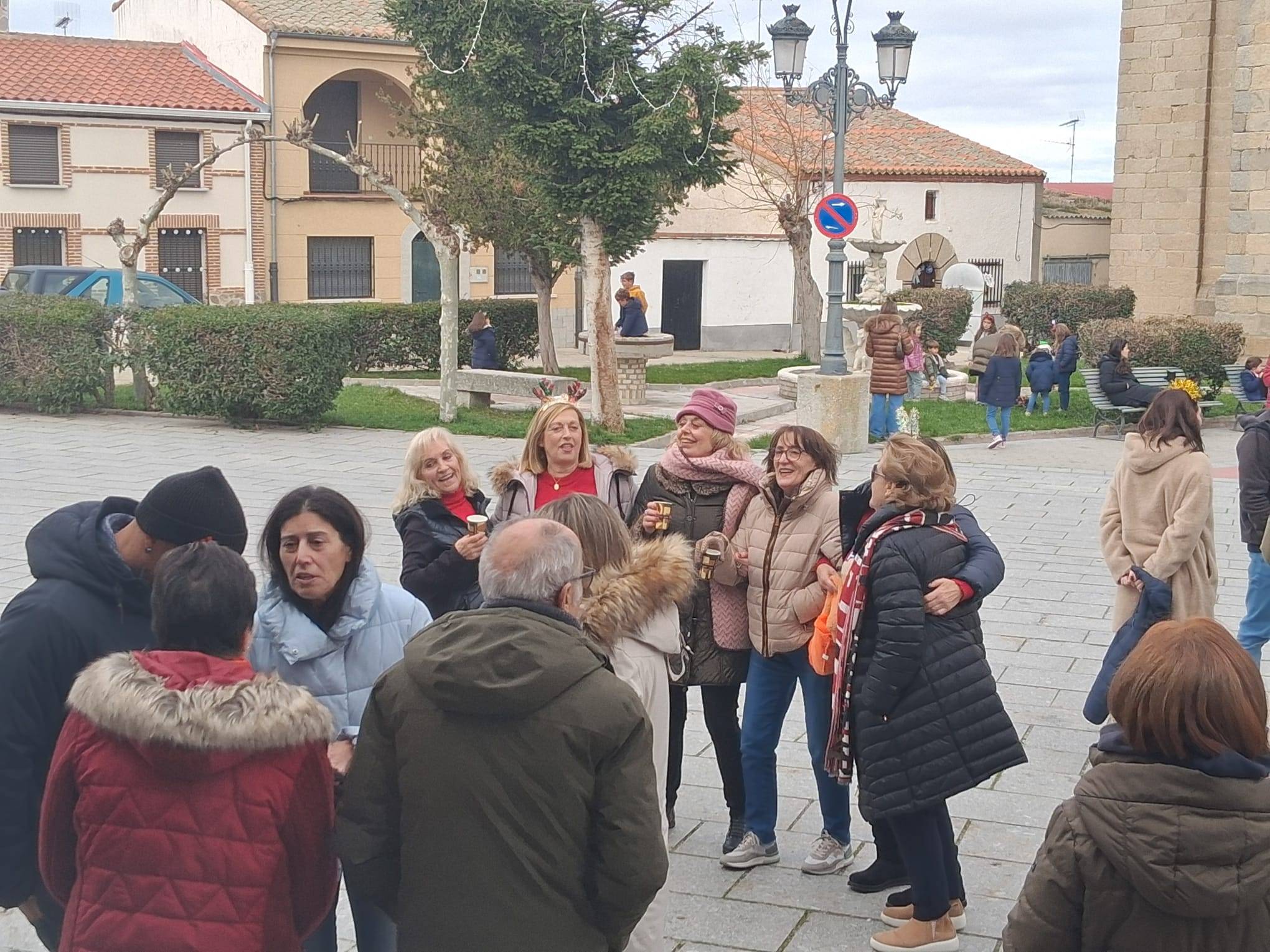 Celebración anticipada del fin de año en Salmoral