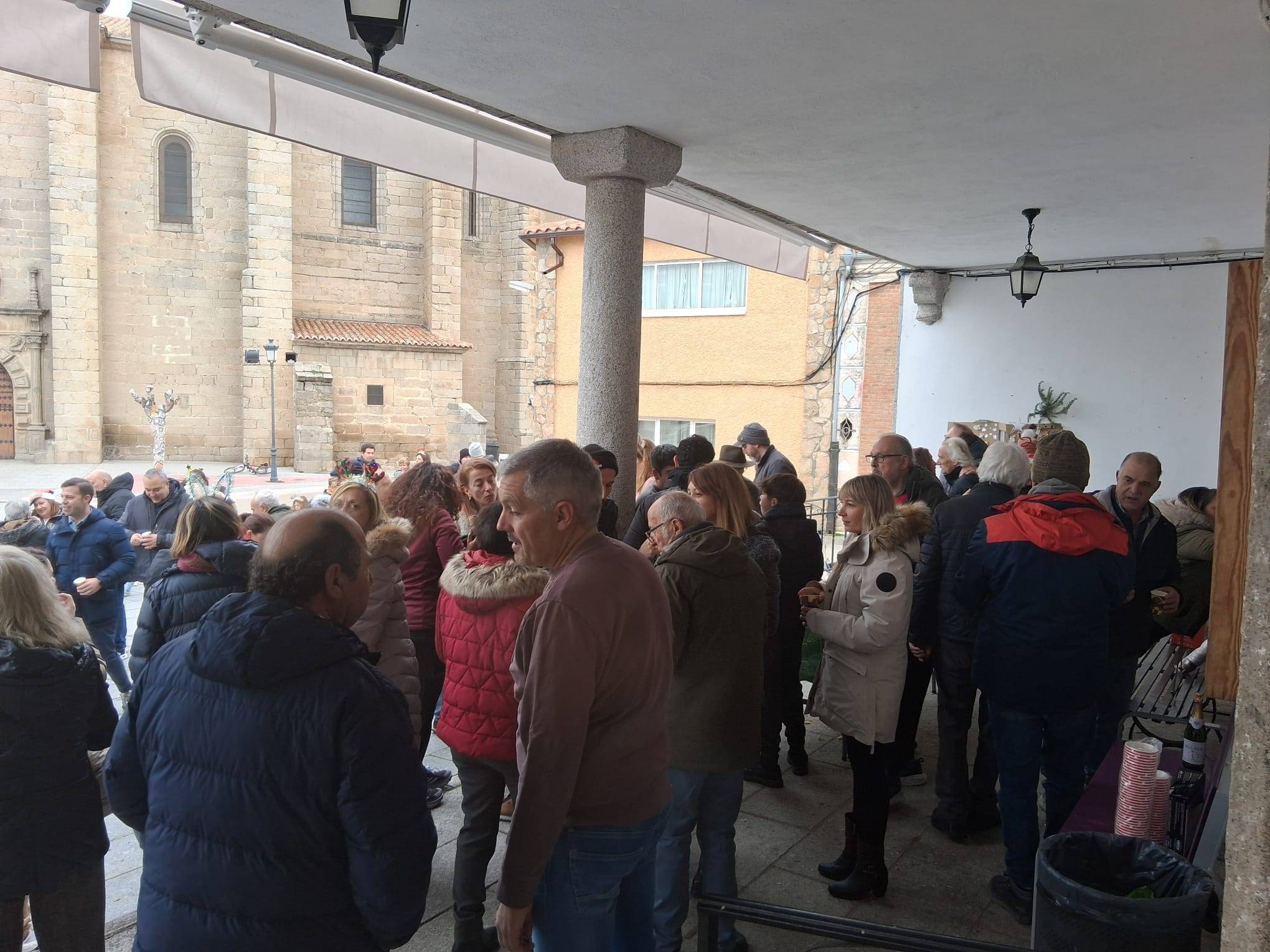 Celebración anticipada del fin de año en Salmoral