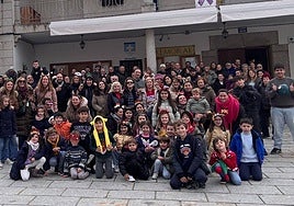 Celebración anticipada del fin de año en Salmoral