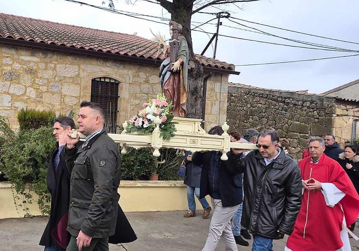 Santa Bárbara recorrió las calles de la localidad
