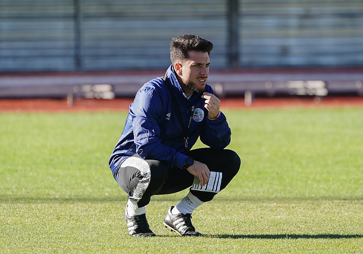 Jorge García, entrenador del Salamanca UDS.