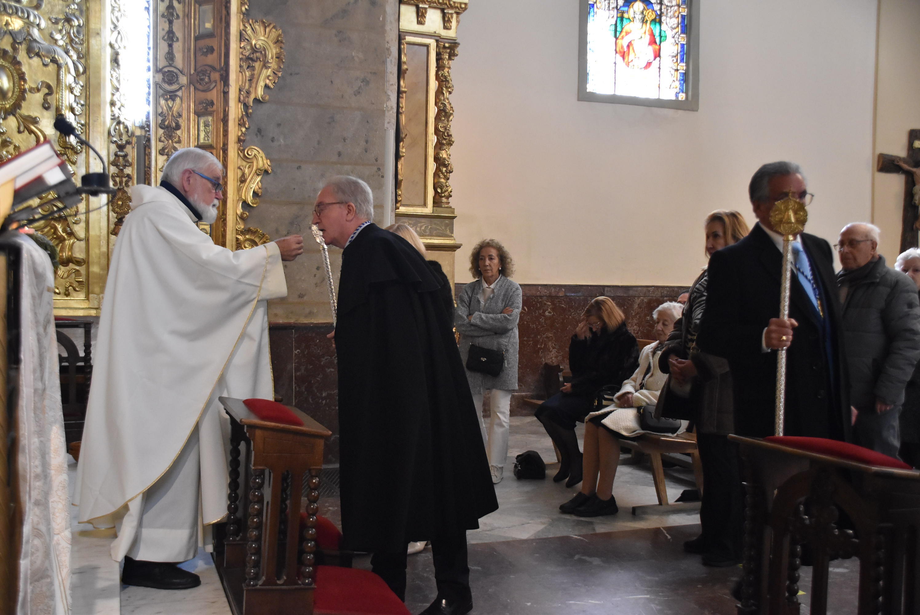 Relevo ante la Virgen del Castañar en Béjar