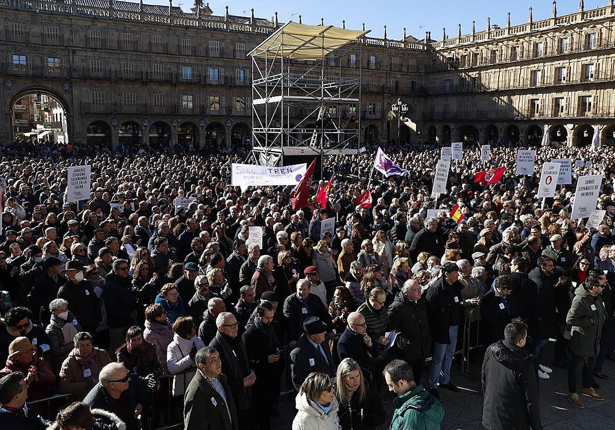 Salamanca saldrá de nuevo a la calle para denunciar el «aislamiento ...