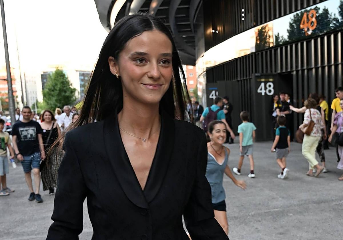 Victoria Federica, emocionada tras su encuentro privado con el Papa León XIV.