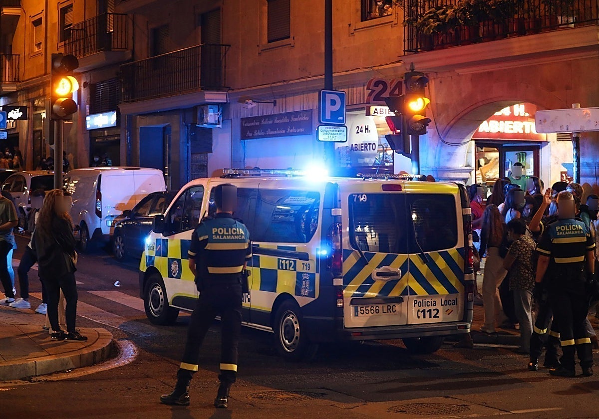 Un hombre armado causa terror en Salamanca