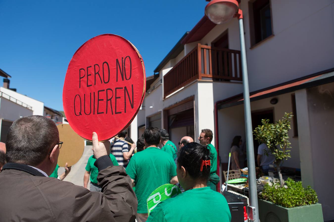 Paralizado un desahucio en Leiva