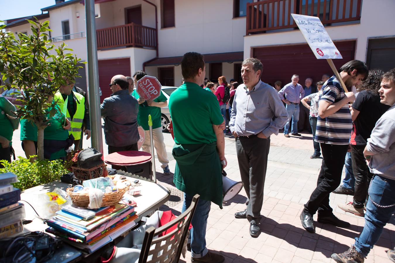 Paralizado un desahucio en Leiva