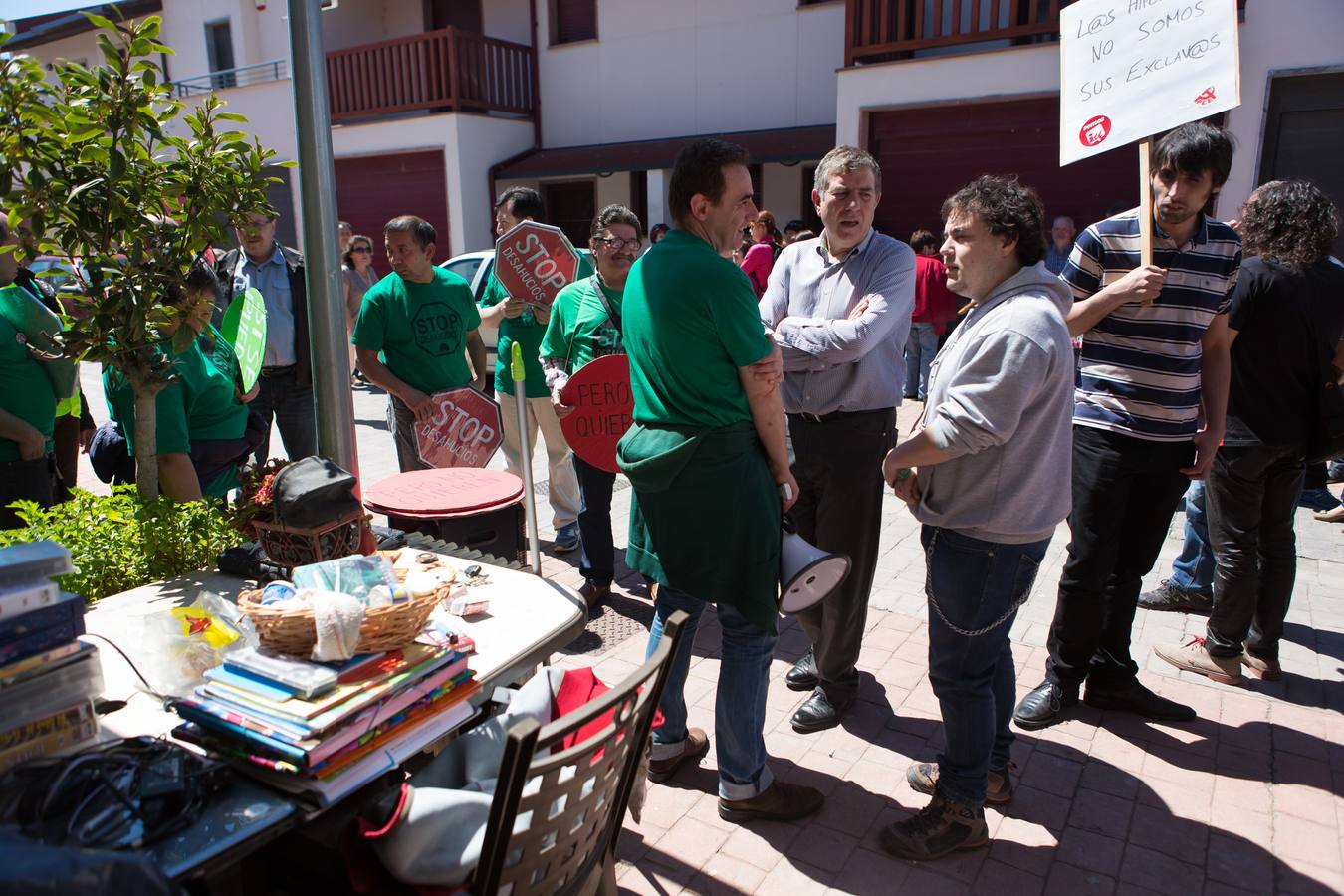 Paralizado un desahucio en Leiva