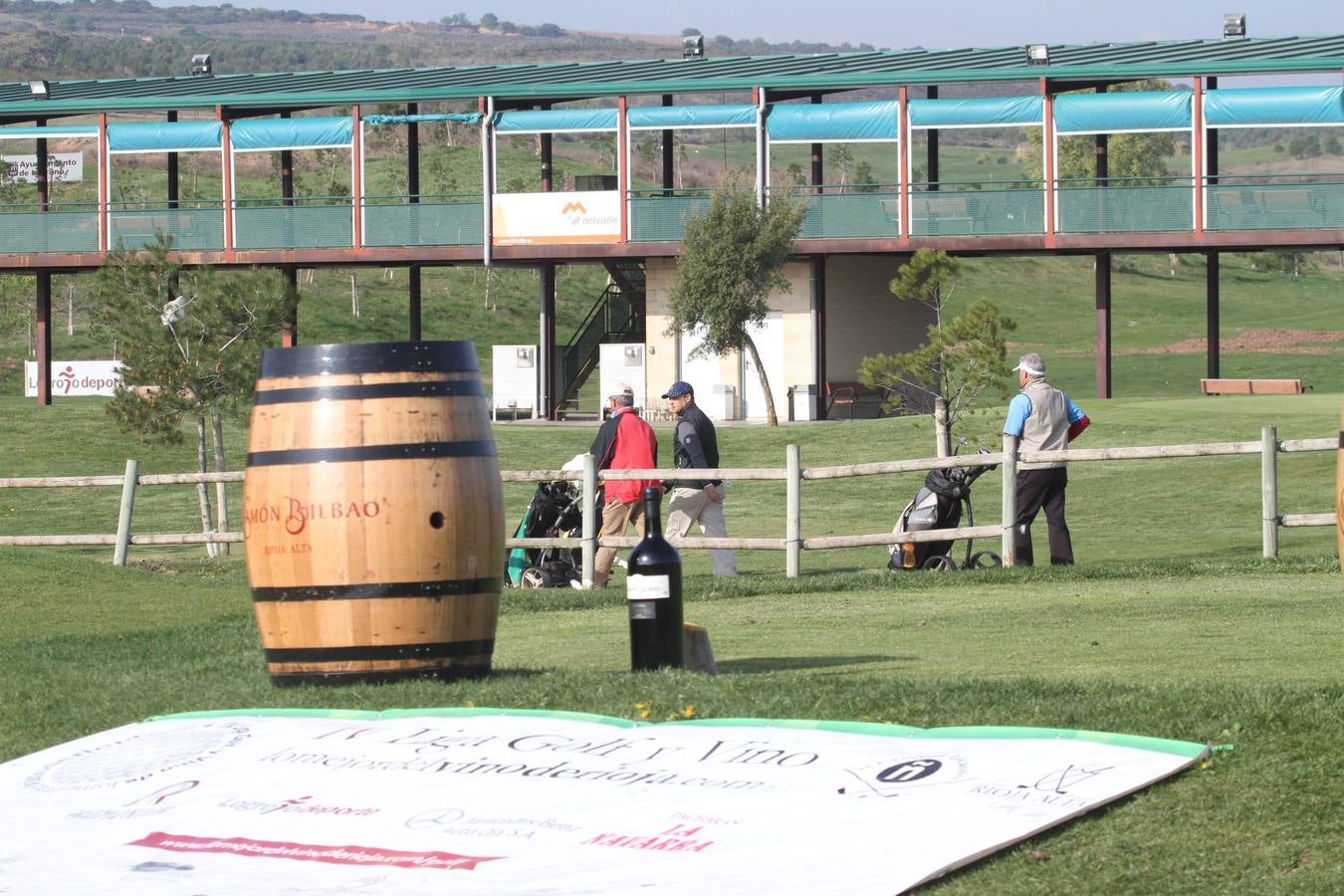 Los jugadores, en el Torneo Ramón Bilbao