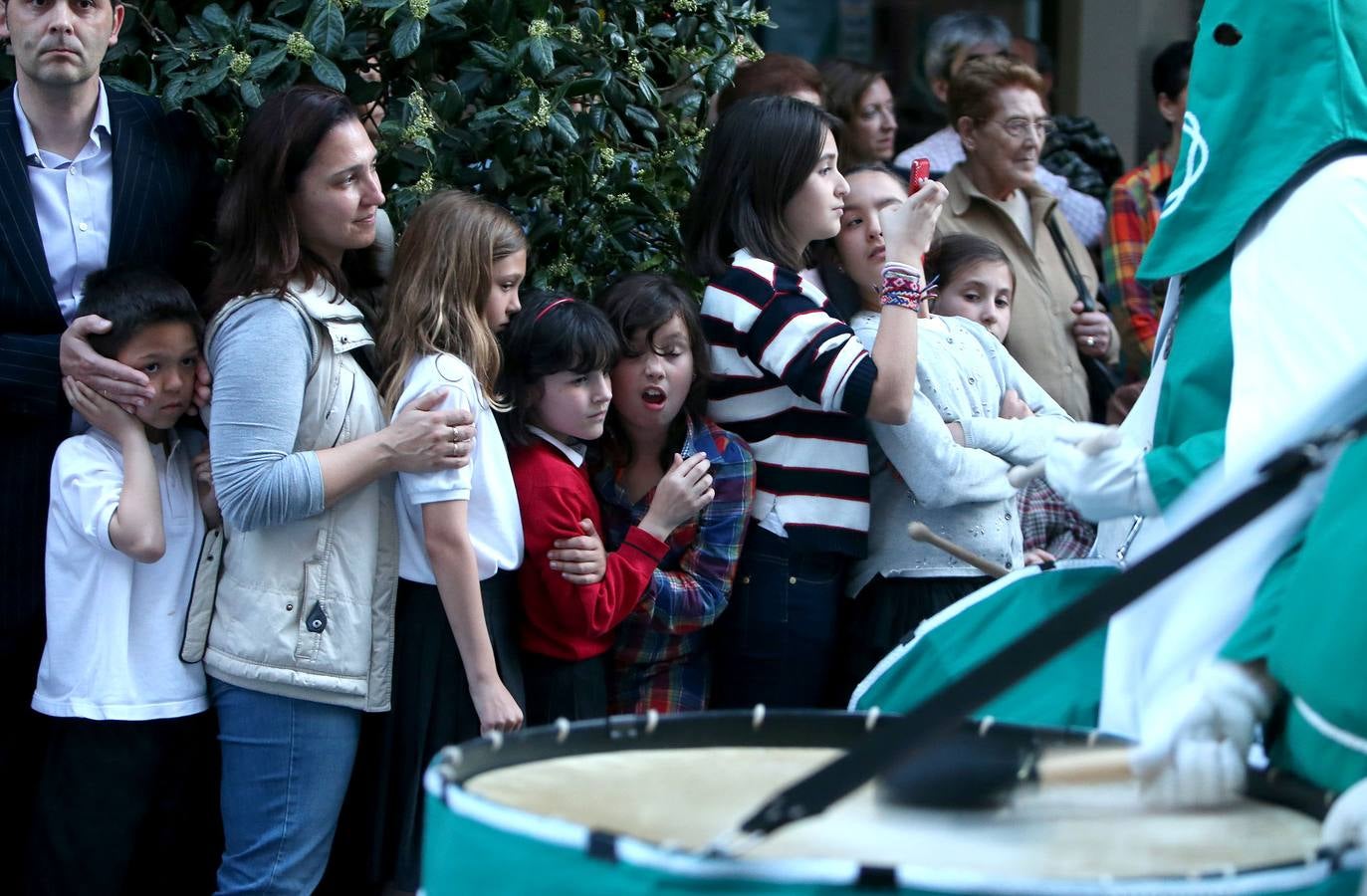 La cofradía de la Santa Cruz procesionó con el Santo Rosario del Dolor