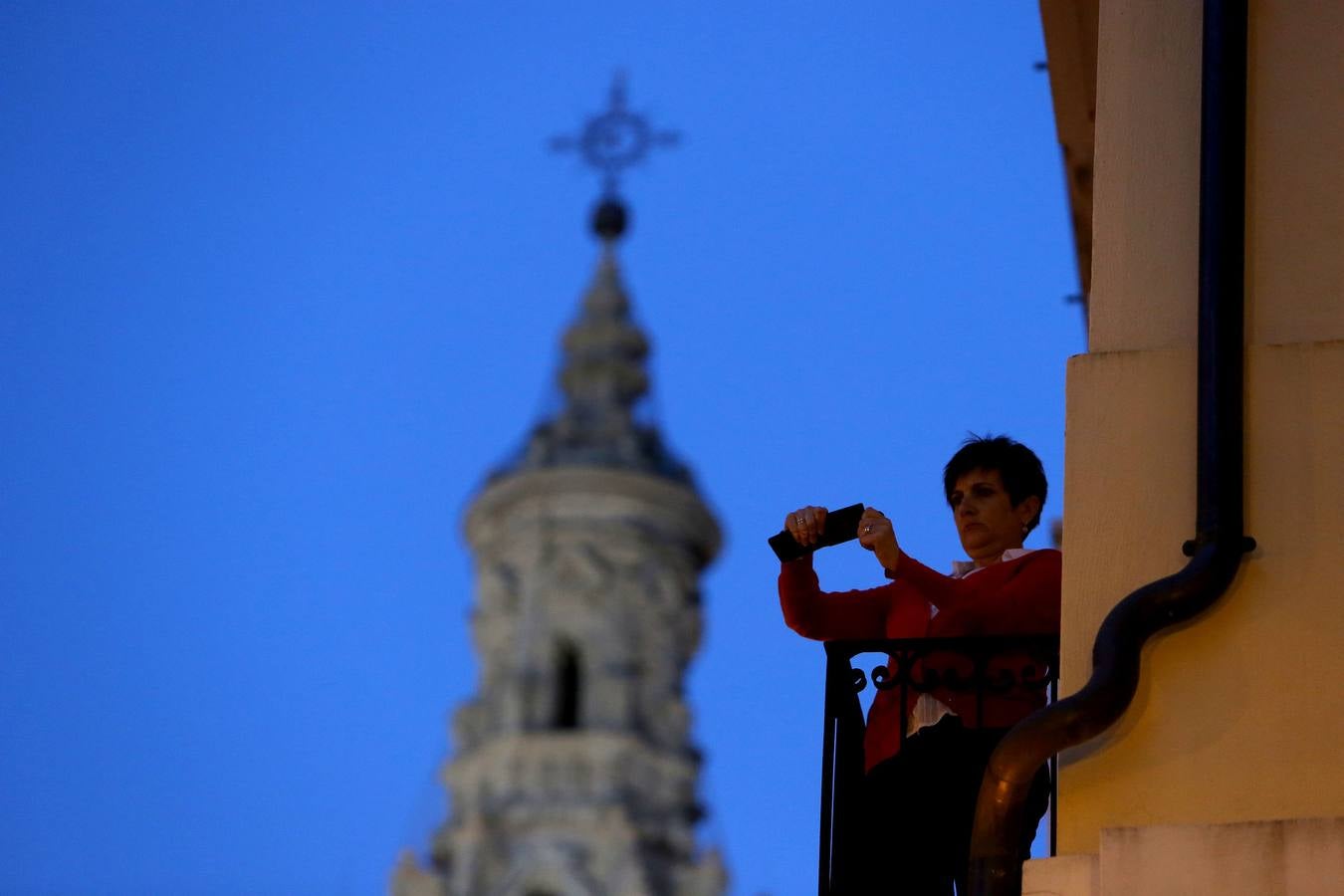 La cofradía de la Santa Cruz procesionó con el Santo Rosario del Dolor