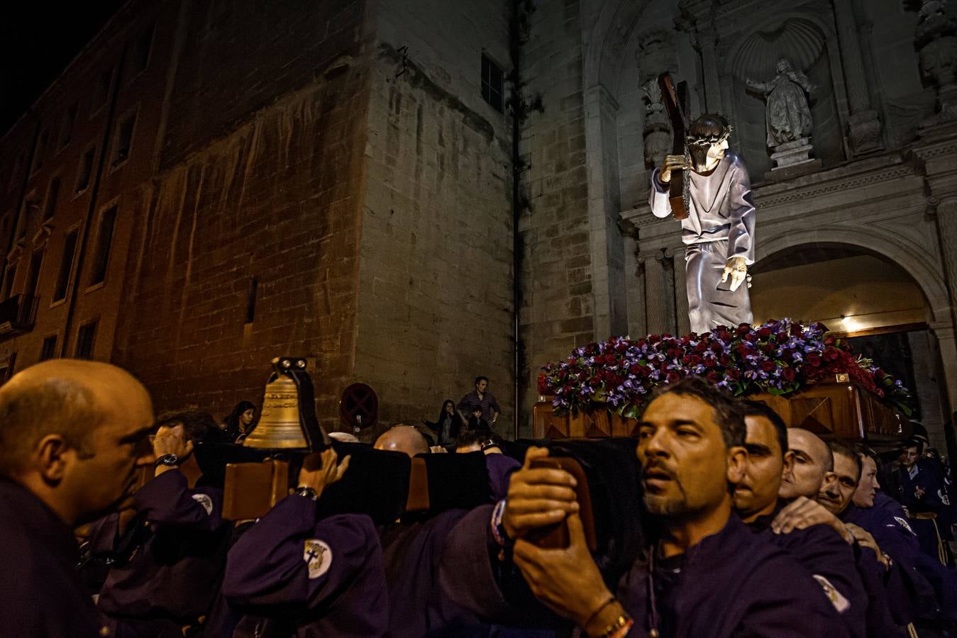 Procesión del Nazareno y el Encuentro en Logroño