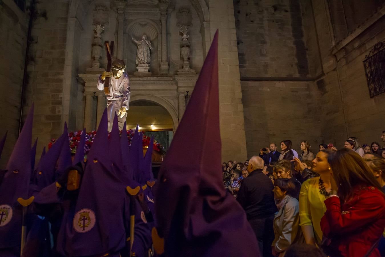 Procesión del Nazareno y el Encuentro en Logroño