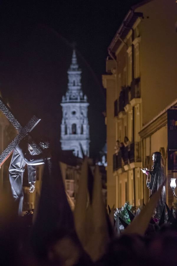 Procesión del Nazareno y el Encuentro en Logroño