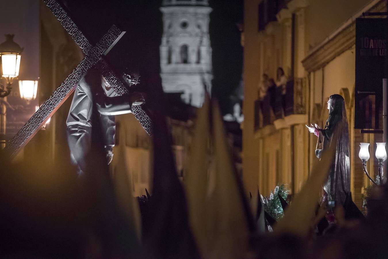 Procesión del Nazareno y el Encuentro en Logroño