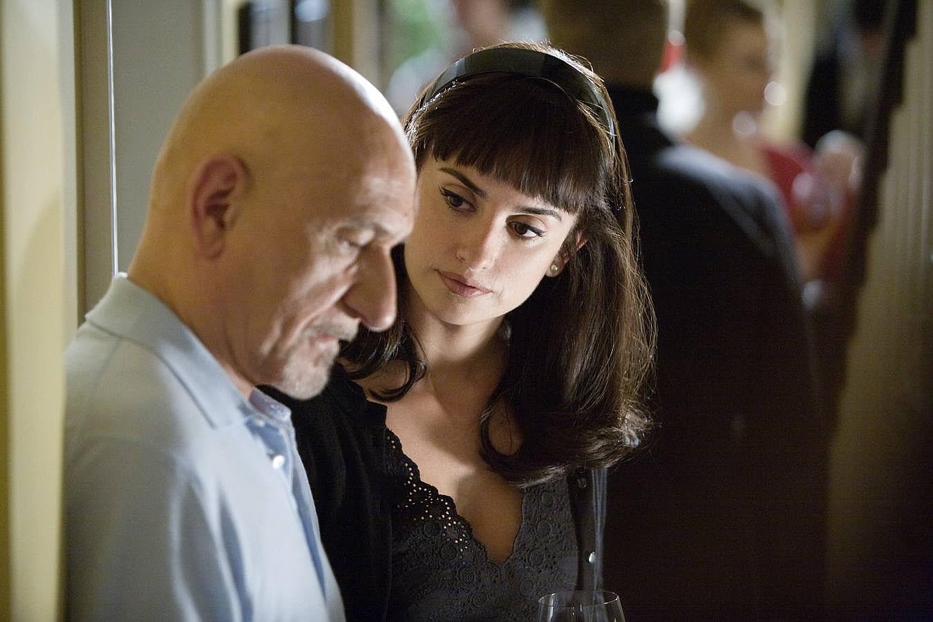 Penélope Cruz, junto a Ben Kingsley, en 'Elegy'.