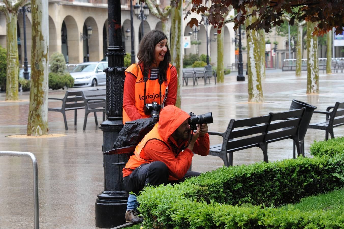 Desayuno, El Espolón y el Casco Antiguo en el Maratón Fotográfico de Logroño