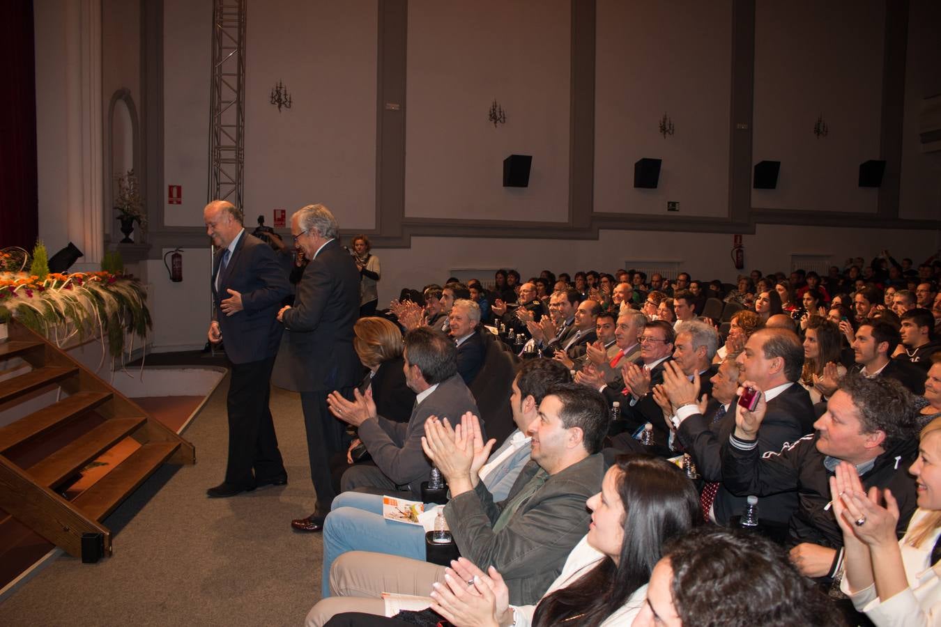 Del Bosque revoluciona Santo Domingo en los Premios del Deporte