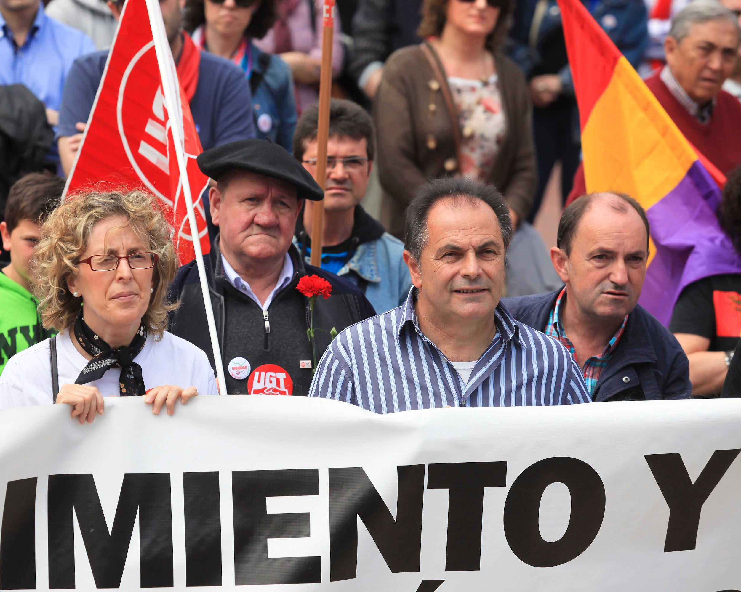 Manifestación en Logroño del Primero de Mayo