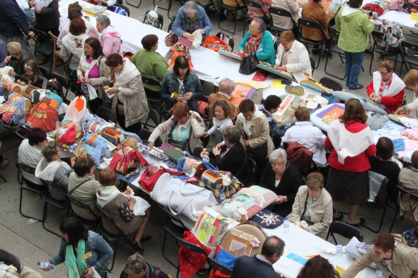 Encuentro de bolilleras en Alfaro