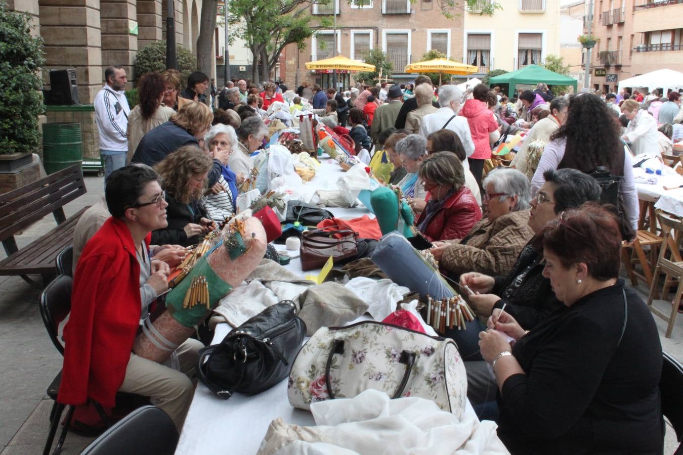 Encuentro de bolilleras en Alfaro