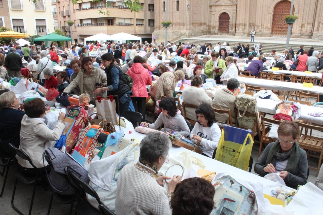 Encuentro de bolilleras en Alfaro