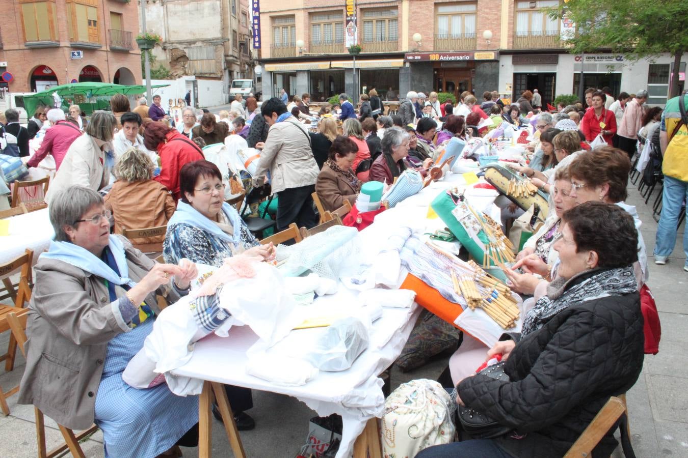 Encuentro de bolilleras en Alfaro